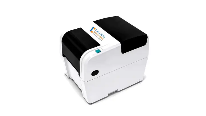 CT Label Printer, turning slowly